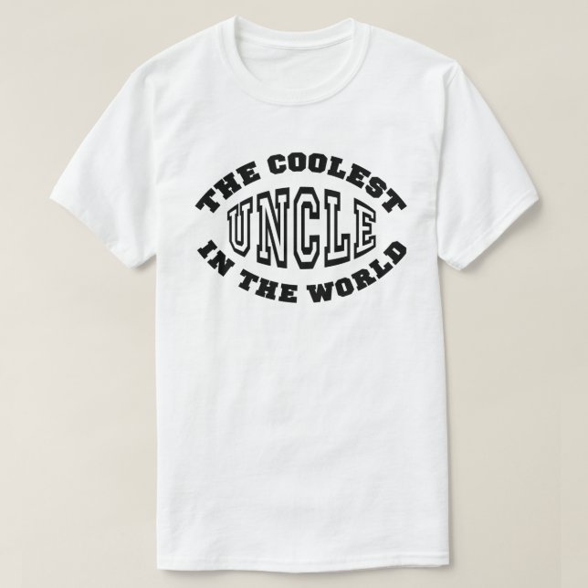 T-shirt L'oncle le plus frais (Design devant)