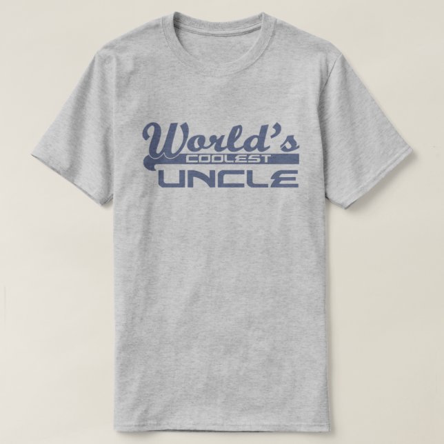 T-shirt L'oncle le plus frais des mondes (Design devant)