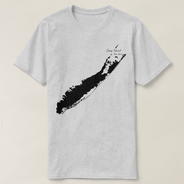 T-shirt Lond Island New York (Design devant)