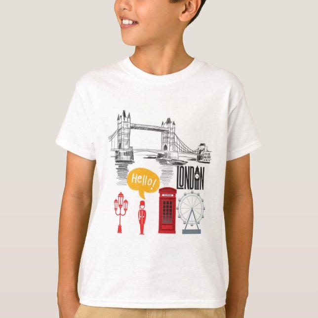 T-shirt London  (Devant)