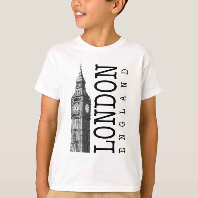 T-shirt London Big Ben (Devant)