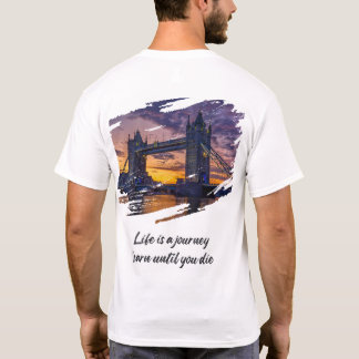 T-shirt "London Legacy : Sunset Silhouette"