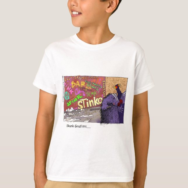 T-shirt Londons Times Cartoon Tees (Devant)
