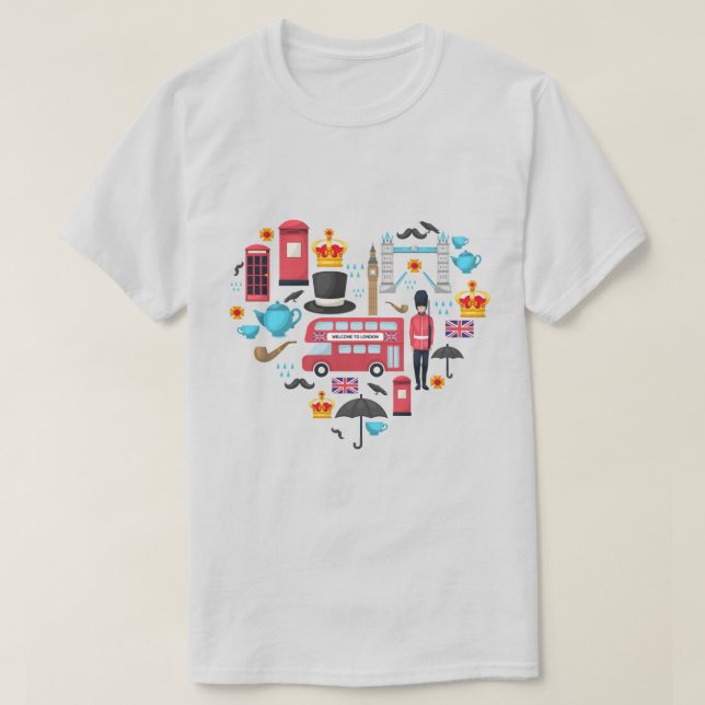 T-shirt Londres (Design devant)
