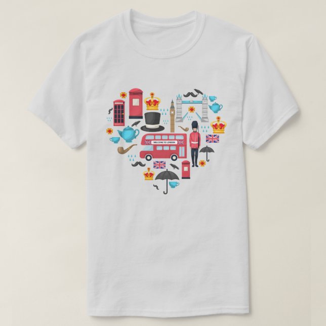 T-shirt Londres (Design devant)