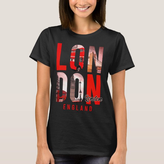 T-shirt Londres Angleterre (Devant)