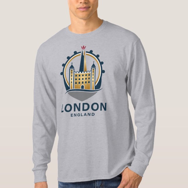 T-shirt Londres Angleterre Grande-Bretagne (Devant)