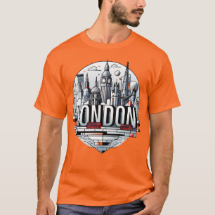 T-shirt Londres Angleterre Royaume-Uni