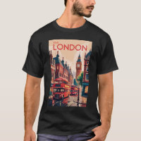 Londres Angleterre Travel Art Vintage