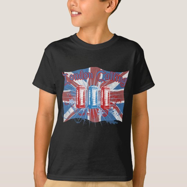 T-shirt Londres appelle (Devant)