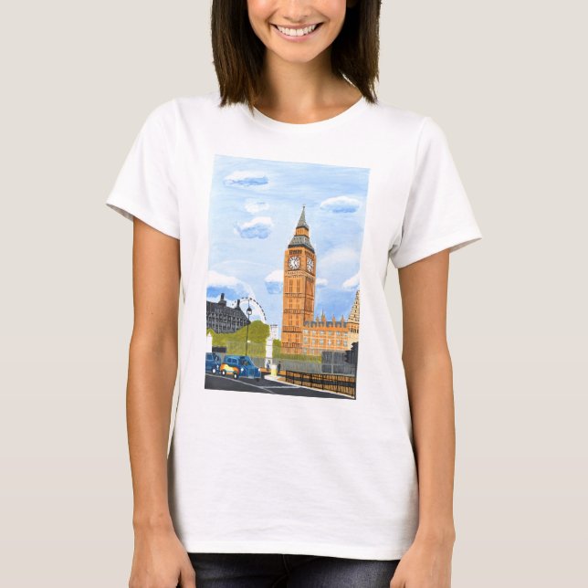 T-shirt Londres Big Ben (Devant)