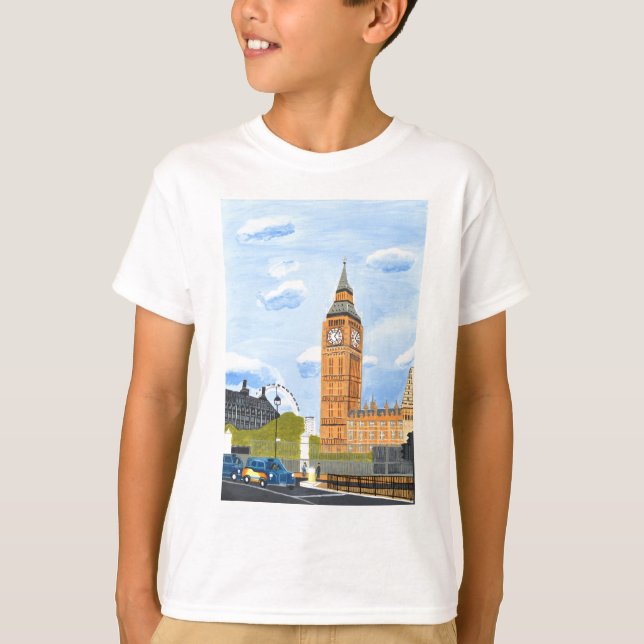 T-shirt Londres Big Ben (Devant)