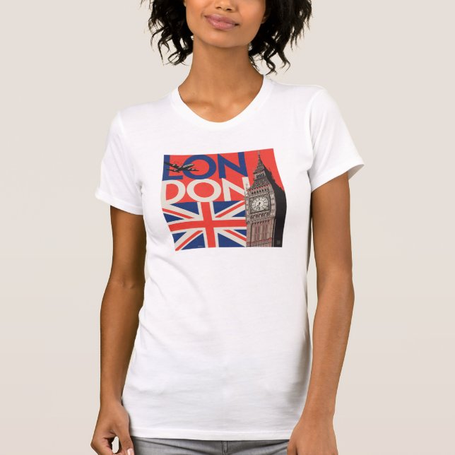 T-shirt Londres Big Ben | Angleterre (Devant)