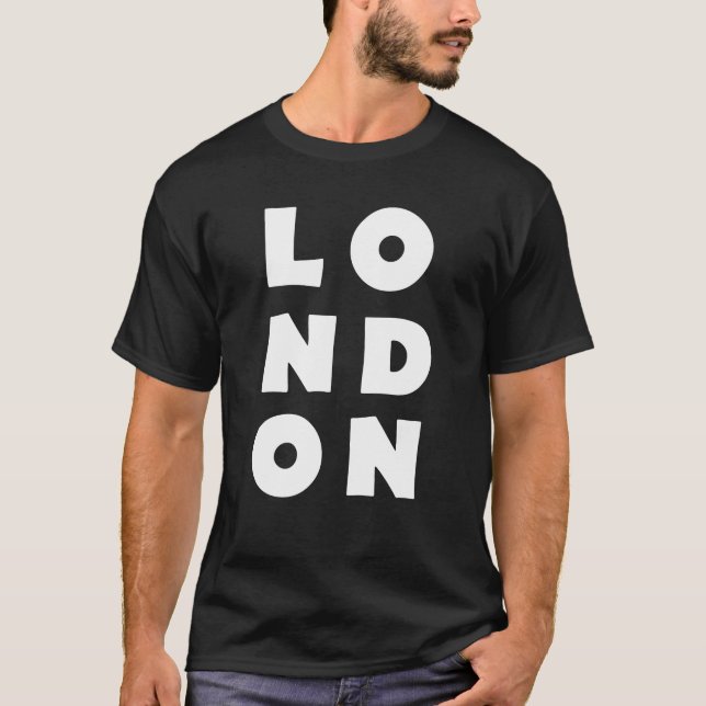 T-shirt Londres Grande-Bretagne (Devant)