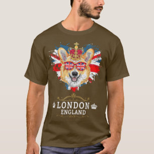 T-shirt Londres Idea For Kids With Union Jack UK Flag & Co