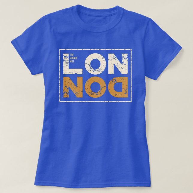T-shirt Londres, le mille carré (Design devant)
