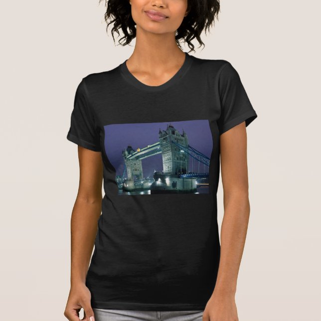 T-shirt Londres - pont de tour (Devant)