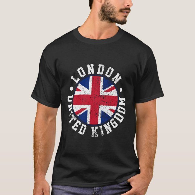 T-shirt Londres Royaume-Uni (Devant)