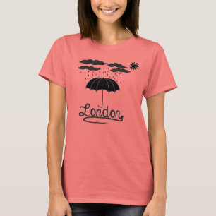 T-shirt Londres   Sous Un Parapluie