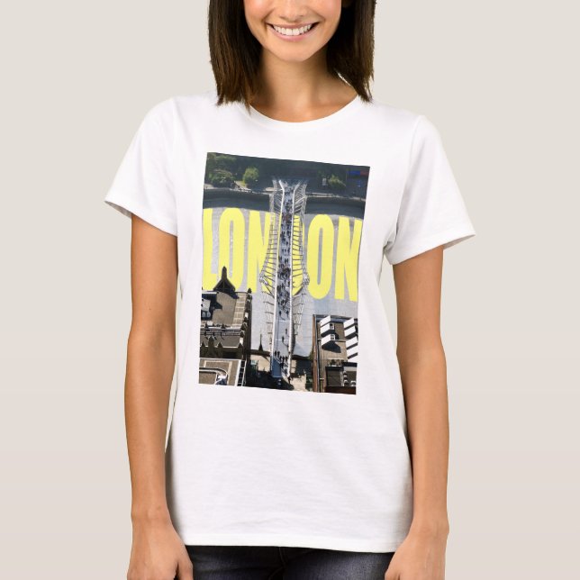 T-shirt Londres Tamise (Devant)