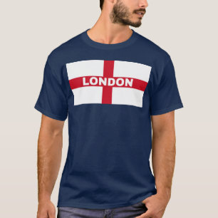 T-shirt Londres Ville en drapeau anglais drôle