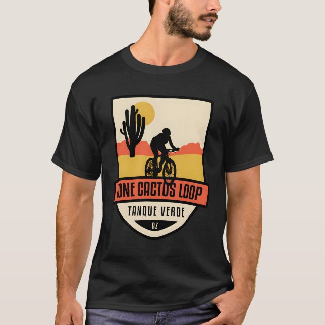 T-shirt Lone Cactus Loop � Tanque Verde, Arizona (Devant)