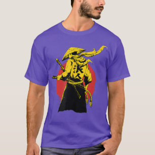 T-shirt Lone Samurai aussi connu sous le nom de Ronin en R