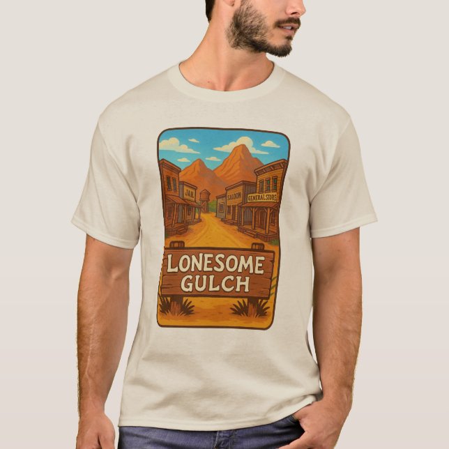 T-shirt Lonesome Gulch officiel (Devant)