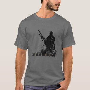 T-shirt LONEWOLF - Sniper noir