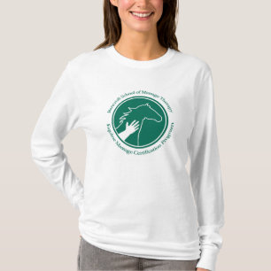 T-shirt long à l'équine féminin