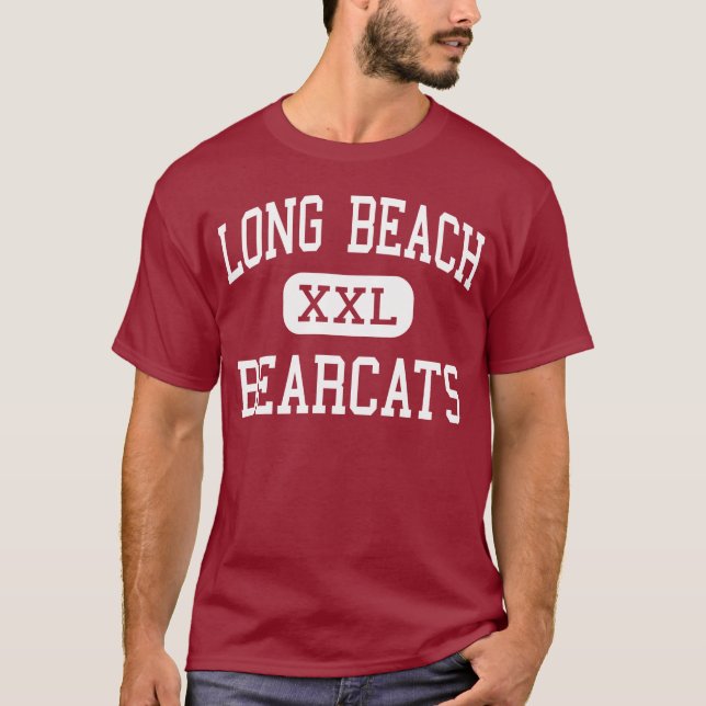 T-shirt Long Beach - Bearcats - haute - Long Beach (Devant)