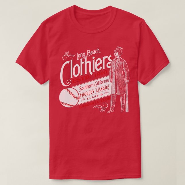 T-shirt Long Beach Clothiers (Design devant)