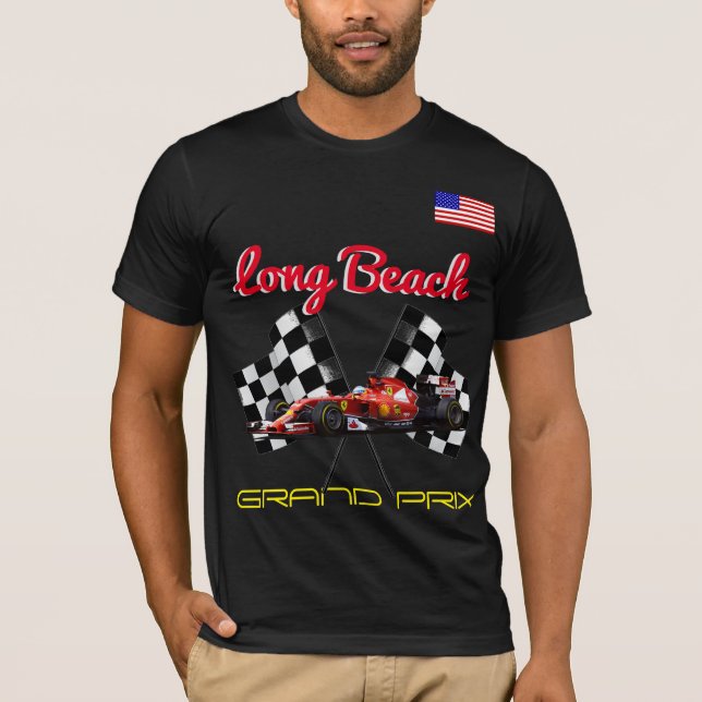 T-shirt Long Beach Grand prix (Devant)