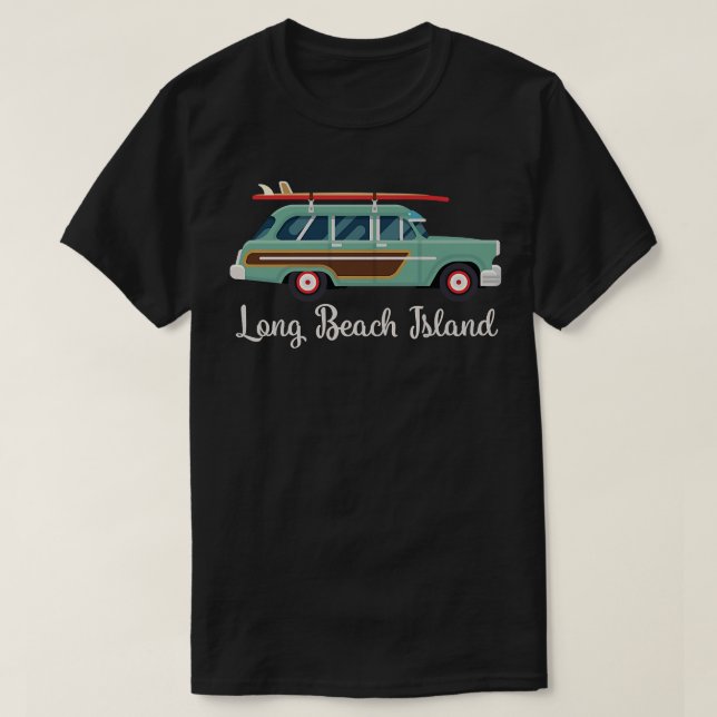 T-shirt Long Beach Island  (Design devant)