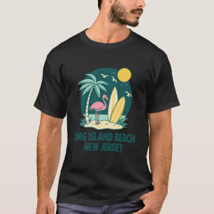 T-shirt Long Beach Island New Jersey Souvenir Hommes Femme