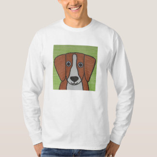 T-shirt long Beagle mignon