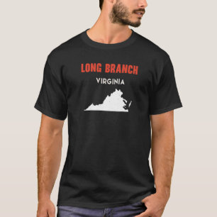 T-shirt Long Branch Virginia USA State America Travel Virg