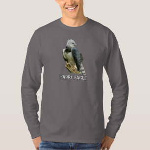 T-shirt long de l'aigle harpie