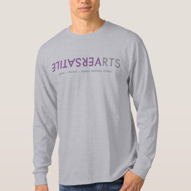 T-shirt long-duvet des arts polyvalents (Devant)