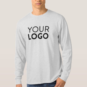 T-shirt long-duvet pour hommes - Ash