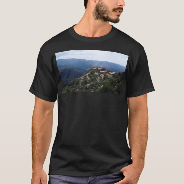 T-shirt Long en Crète de l'Ouest (Devant)