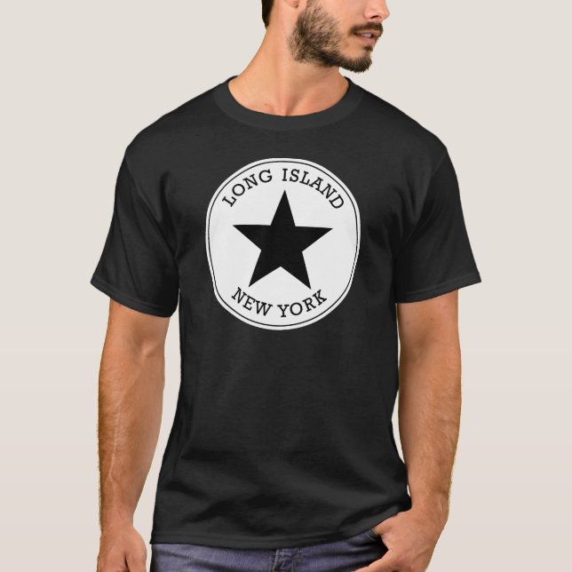 T-shirt Long Island New York (Devant)