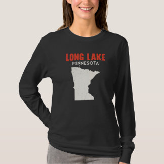T-shirt Long Lake Minnesota USA State America Travel Minne