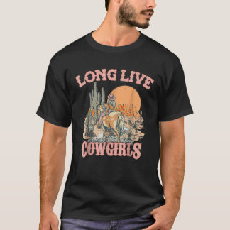 T-shirt Long Live Howdy Rodeo Western Country Southern Cow