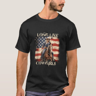 T-shirt Long Live Howdy Rodeo Western Country Southern Cow