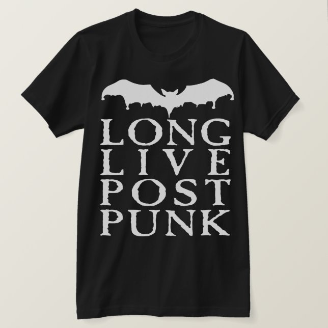 T-shirt Long Live Post Punk (Design devant)