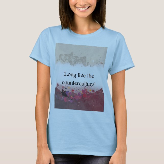 T-shirt Long Live the Counterculture (Devant)