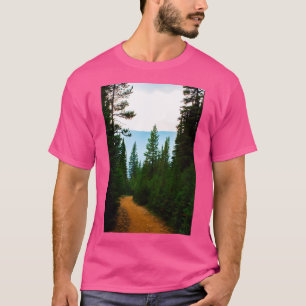 T-shirt Long Mountain Trail