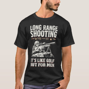 T-shirt Long Range Tirant Son Comme Golf Mais Pour Hommes