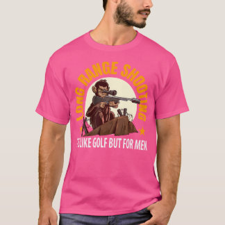 T-shirt Long Range Tirant Son Comme Golf Mais Pour Les Hom
